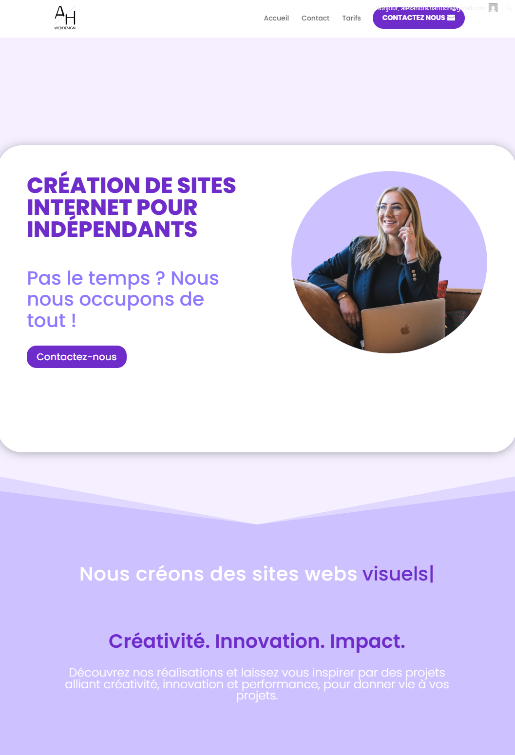Présentation AH-webdesign